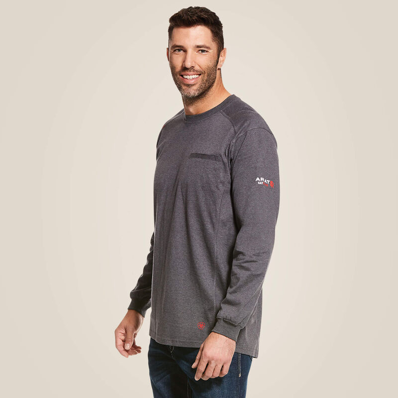 10022328 | Ariat FR Air Crew Long Sleeve T-Shirt – Lutzco Workwear