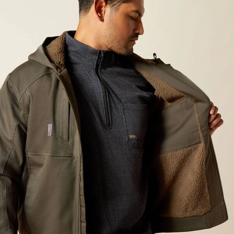 Ariat Men's Rebar DuraCanvas Jacket - Image 3