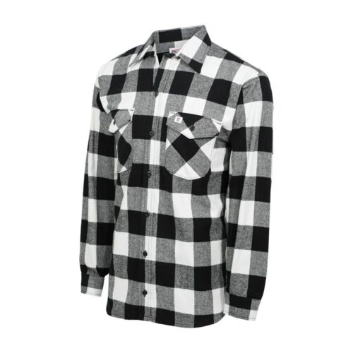 045 Plaid Black & White