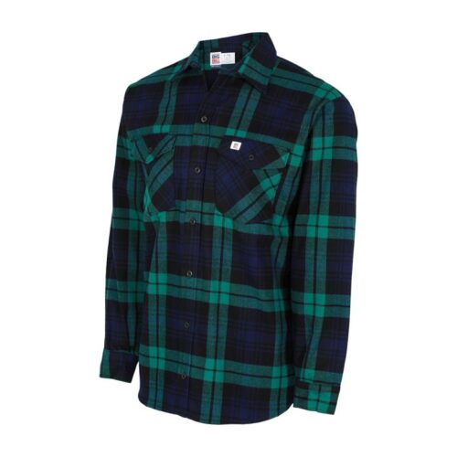 350 Plaid Green & Blue