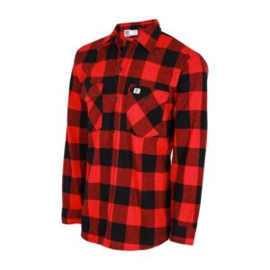 384 Plaid Red & Black