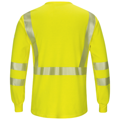 Bulwark FR Hi Vis Lightweight Long Sleeve Shirt - Image 2