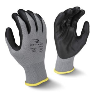 RWG13C | Radians Polyester Shell Foam Nitrile Gripper Glove (12 Pack)