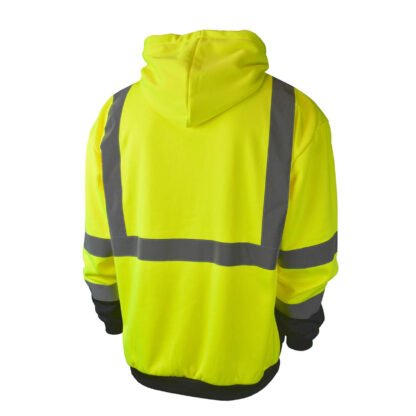 SJ02B-3 | Radians Class 3 Color Blocked Hooded Sweatshirt - Image 2