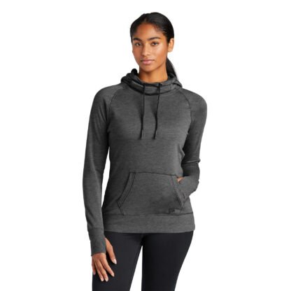 LNEA510 | New Era Ladies Tri-Blend Fleece Pullover Hoodie