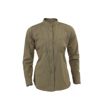 NSA Women's 4.4 Ripstop 4.7oz Work shirt with Mandarin Collar