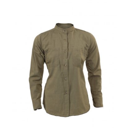 NSA Women's 4.4 Ripstop 4.7oz Work shirt with Mandarin Collar
