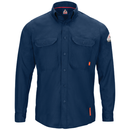 QS50 | BULWARK iQ SERIES® COMFORT WOVEN MEN'S LIGHTWEIGHT FR SHIRT - Image 3