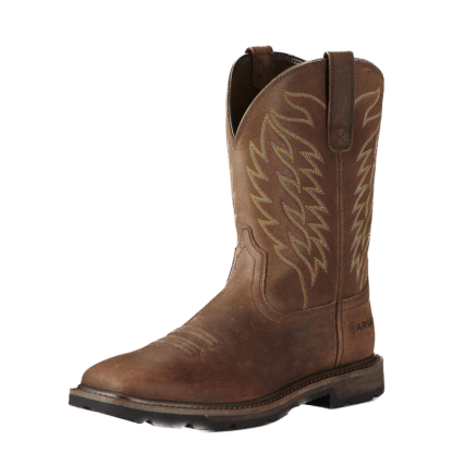 10021108 | Ariat Groundbreaker Wide Square Toe Steel Toe Work Boot