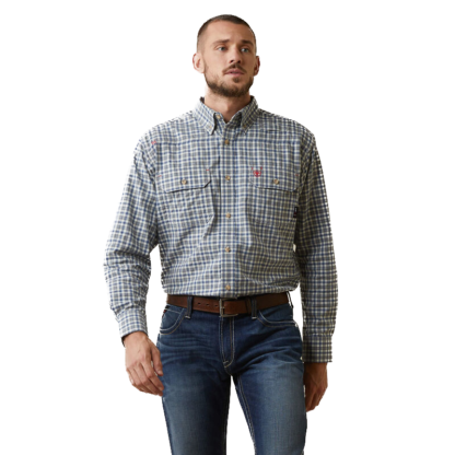 Ariat FR Plaid Featherlight Work Shirt