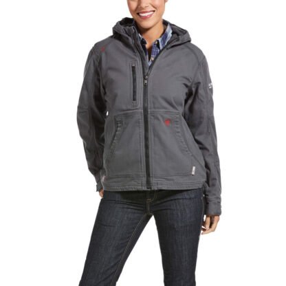 Ariat FR DuraLight Stretch Canvas Jacket Gray