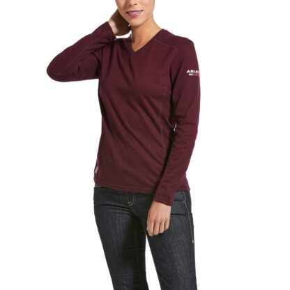 Ariat Women's FR AC Crew Top
