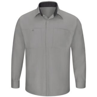 SY32 Red Kap Men's Long Sleeve Performance Plus Shop Shirt