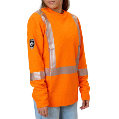 Dragonwear Pro Dry Long Sleeve Hi-Vis Shirt - Women's