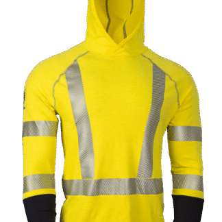 DF2-173HD-HVC3 | NSA DRIFIRE® FR Hi-Vis Lightweight Work Shirt Class 3