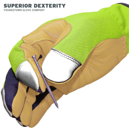 Youngstown Cut Resistant Safety Lime Hybrid Gloves **6 pair** - Image 2