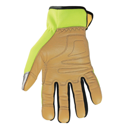 Youngstown Cut Resistant Safety Lime Hybrid Gloves **6 pair** - Image 3