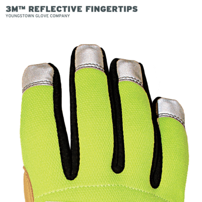 Youngstown Cut Resistant Safety Lime Hybrid Gloves **6 pair** - Image 5