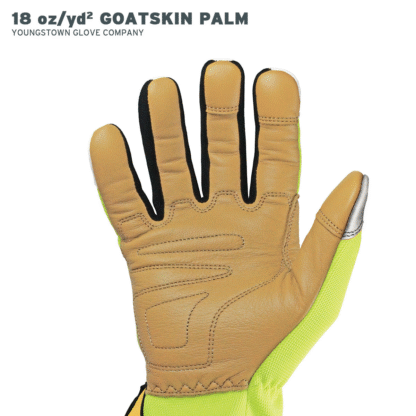 Youngstown Cut Resistant Safety Lime Hybrid Gloves **6 pair** - Image 4