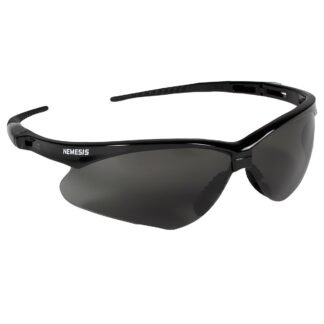 Ansell KleenGuard Nemesis Black Safety Glasses With Smoke Anti-Fog/Hard Coat Lens
